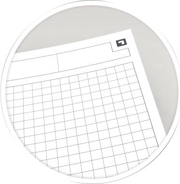 Oxford International MEETINGBOOK Collegeblock A5 kariert Grau