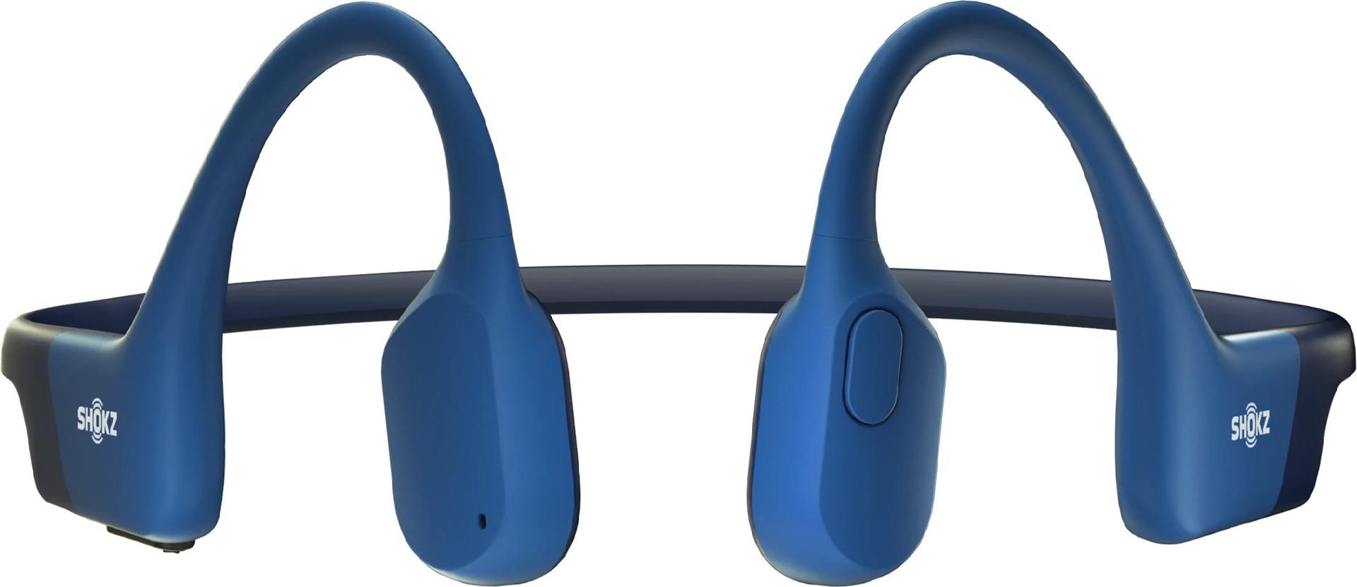 Shokz OpenRun Open-Ear Bluetooth Kopfhörer USB-C Blue