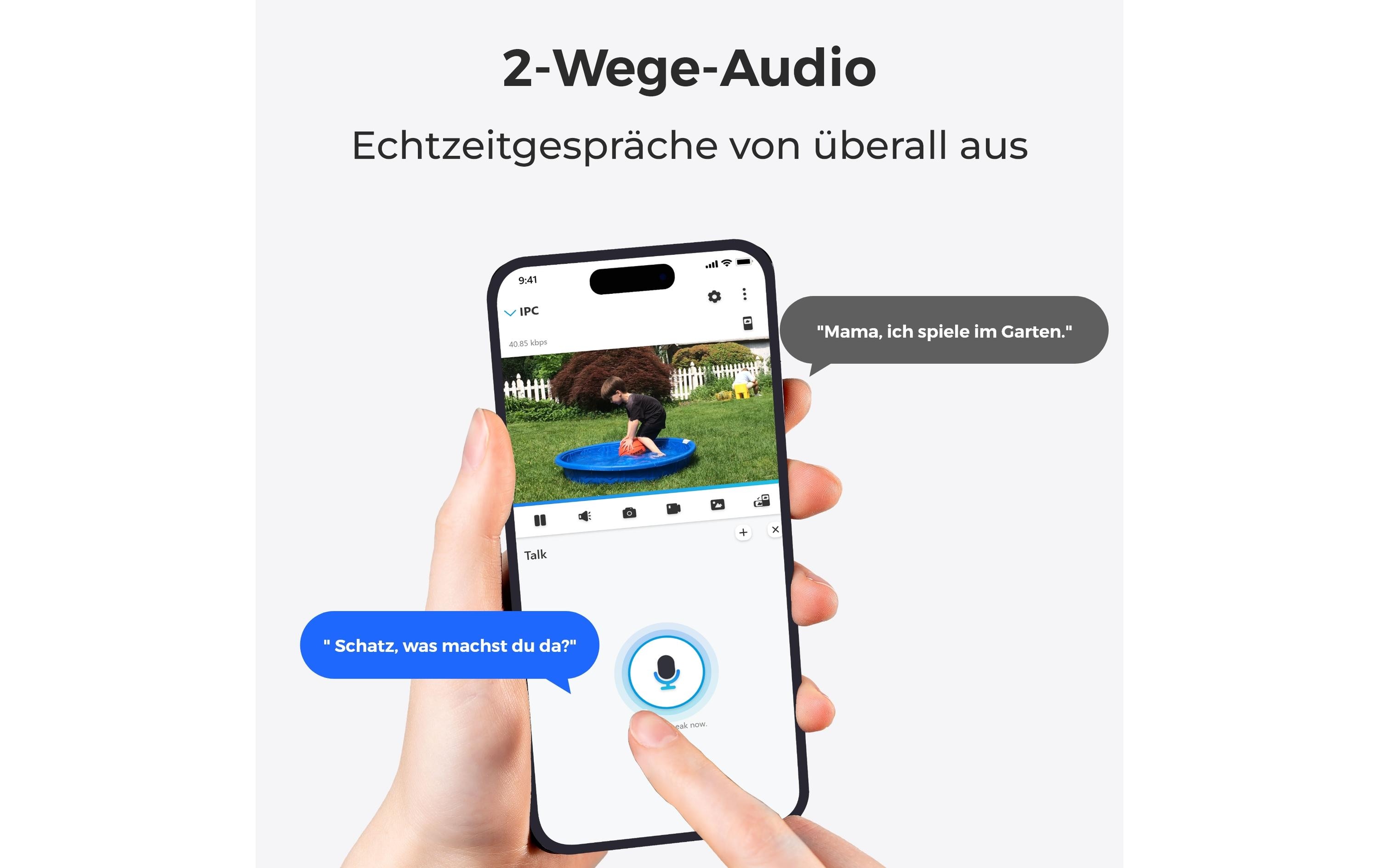 Reolink Argus B360 3840 x 2160 Pixel Netzwerkkamera Weiß
