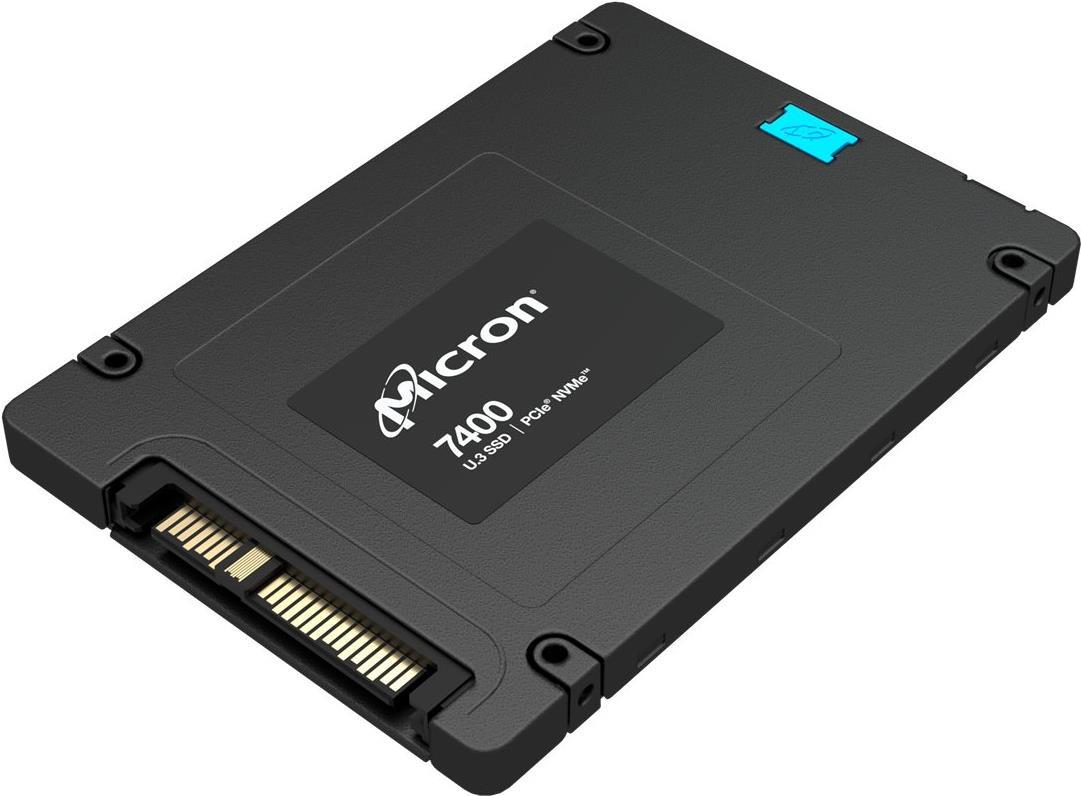 Micron 7400 PRO U.3 3840 GB PCI Express 4.0 3D TLC NAND NVMe (MTFDKCB3T8TDZ-1AZ1ZABYYR)