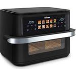 Tristar FR-9078 Heißluft-Fritteuse 10 l 2800 W BPA-frei, Antihaftbeschichtung, LCD-Display Schwarz, Edelstahl (FR-9078)