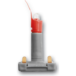 Busch-Jaeger 8380-17. Lichtfarbe: Weiß, Produktfarbe: Rot. Glühbirnenspannung: 230 V, Lampenstrom: 0,5 mA. Zertifizierung: CE (1784-0-0785)