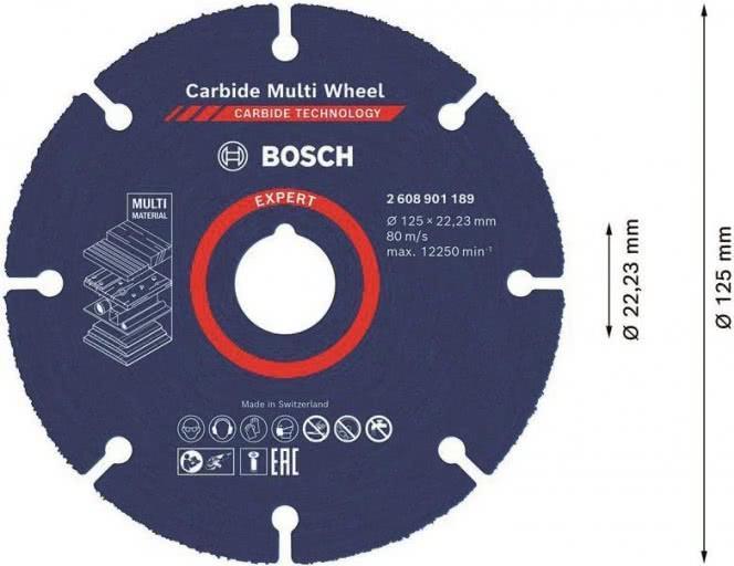 Bosch Expert Carbide Multi Wheel X-LOCK (2608901189)