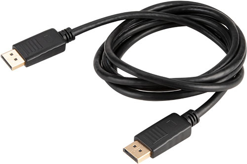 Akasa AK-CBDP21-20BK DisplayPort-Kabel 2 m Schwarz (AK-CBDP21-20BK)