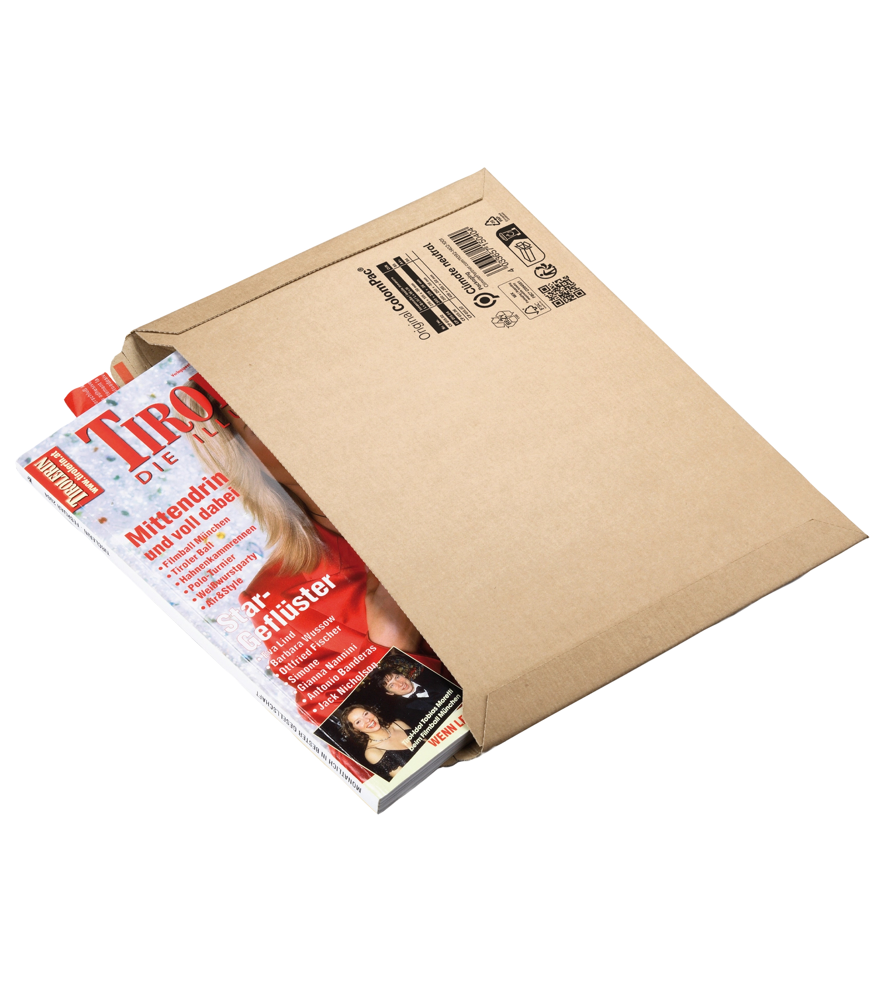 ColomPac CP015.04.020 Versandkartons 340 x 235 x 35 mm Braun