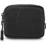 Hama Kopfhörertasche für In-Ear und Zubehör, Karabiner, Organizer, Schwarz (00231046)