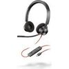 HP Poly Poly Blackwire 3320 - Microsoft Teams - 3300 Series - Headset - On-Ear - kabelgebunden - USB-C - Zertifiziert für Microsoft Teams (214013-01)