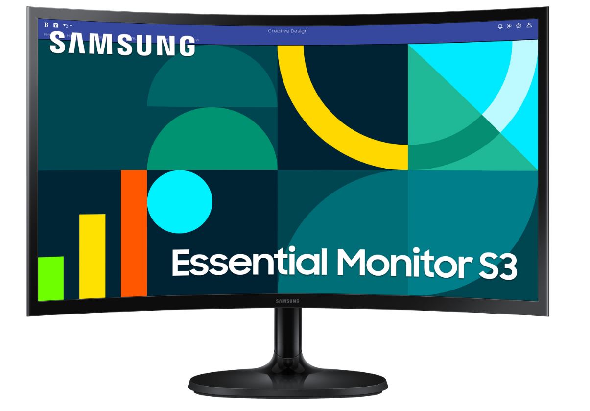 Samsung S36GD 24" (60,96cm) Curved Monitor schwarz 1920x1080 1xHDMI / 1xVGA (LS24D364GAUXEN)