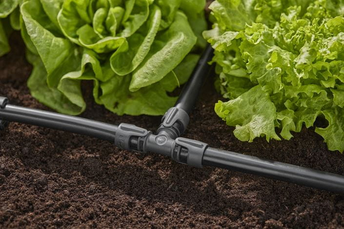 Gardena T-Stück Micro-Drip-System 13 mm (1/2") Schwarz