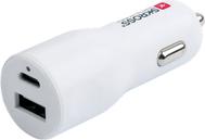 SKROSS Dual Car Charger 20W PD white (SKCHCA0120WPDCN)