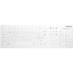 CHERRY AK-C8112 Tastatur Medizinisch RF Wireless QWERTZ Schweiz Weiß (AK-C8112-FU1-W/CH)