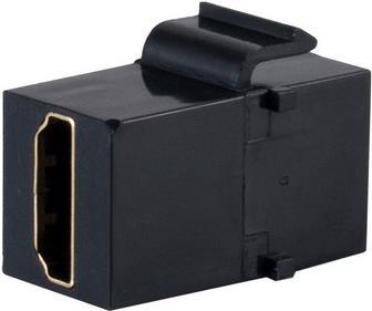 S-CONN S/CONN maximum connectivity Netzwerk Adapter-Keystone Verbinder HDMI-A-Buchse 18Gbps (08-1005