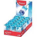 Maped Spitzdose ARCTIC, aus Metall, 18er Display mit Auffangdose, Kunststoff-Spitzereinsatz, Durchmesser: - 18 Stück (046025)