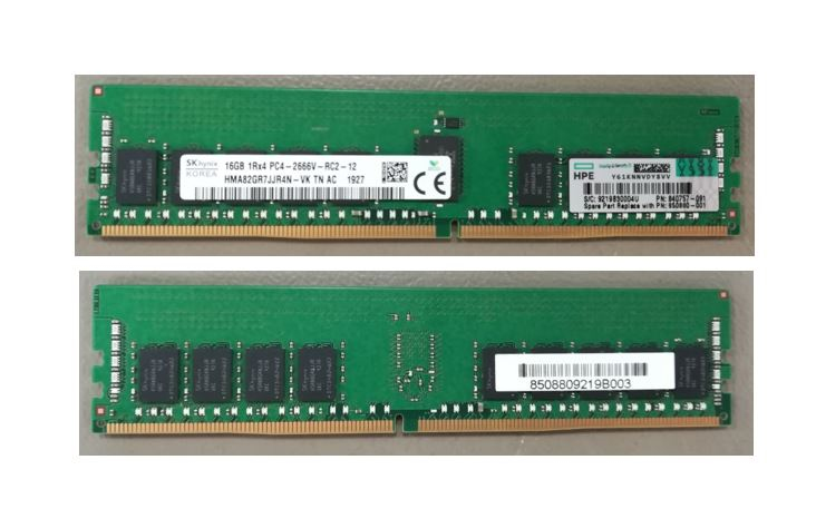 HPE 16 GB DDR4 2666 MHz ECC Registriertes Smart Kit (850880-001)