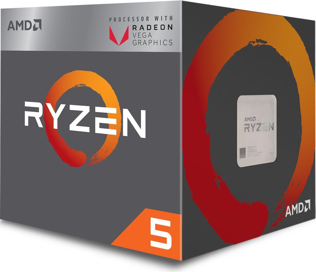 AMD Ryzen 5 2400G 3.6 GHz (YD2400C5FBBOX)