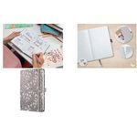 sigel Notizbuch Jolie Beauty "Enchanted Heart", A5 135 x 203 mm, liniert, 80 g/qm weißes Papier, Hardcover - 1 Stück (JN361)