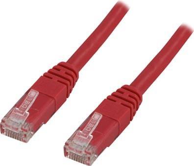 Deltaco UTP Netzwerkkabel Rot 0,5 m Cat6 (TP-60R)