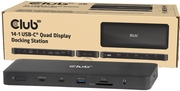 Club 3D Docking Quad-Display 14-1 USB-C 4K60Hz PD 100W (CSV-2540)