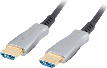 LANBERG HDMI-KABEL M/M V2.0 10M OPTISCH AOC SCHWARZ CA-HDMI-20FB-0100-BK (CA-HDMI-20FB-0100-BK)