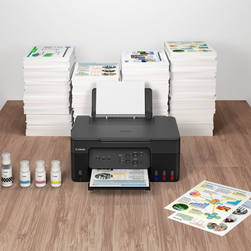 Canon PIXMA G3430 MegaTank Multifunktionsdrucker Tintenstrahl 4800 x 1200 dpi WLAN Schwarz