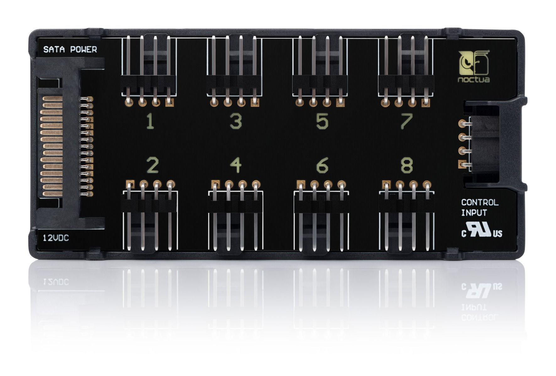 Noctua NA-FH1 Systemlüfter-Hub Schwarz