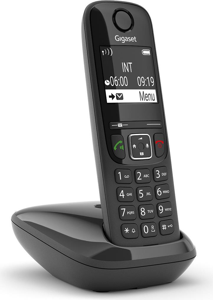 Gigaset AS690 Schnurlostelefon mit Rufnummernanzeige (S30852-H2816-C101)