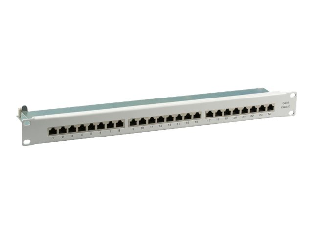 EFB Elektronik 37667.1M Patchpanel Cat.6 STP 24xRJ45 1U Grau