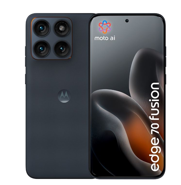 Motorola Edge 70 Fusion 5G Smartphone (8/256 GB) Silhouette Schwarz