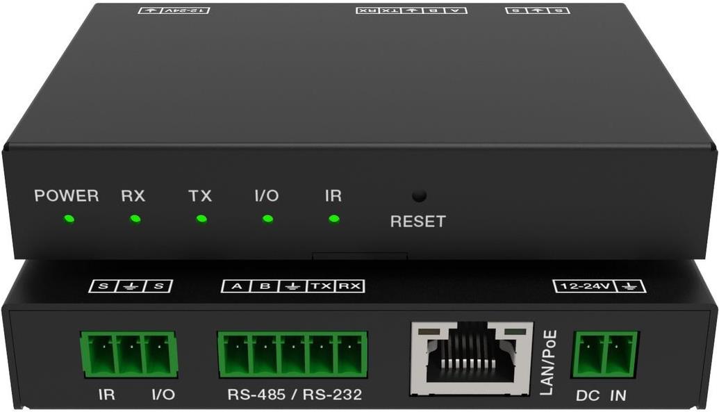 VivoLink Network Serial Port Expander TCP/IP to RS232/485 (VLEXT100)