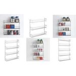 metaltex Gewürzregal Pepito 4, 4 Etagen, silbermetallic Material: Metall beschichtet (364634039)