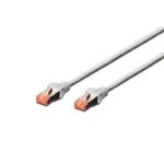 Assmann/Digitus/Ednet DIGITUS CAT 6 PATCH CABLE 4x 2 AWG 26/7, Twisted Pair, 2 x RJ45 Stecker, Hauben mit Knickschutz und Zugentlastung, Längenbezeichnung auf den Hauben, Type CM (UL) C (UL) CMH E222711-F3 3P/ETL Verified, UL-gelistet, Kategorie: CAT 6/ (DK-1644-030)