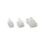 InLine® Modularstecker, 6P4C RJ11 zum Crimpen auf Flachkabel, 10er Pack (73014)