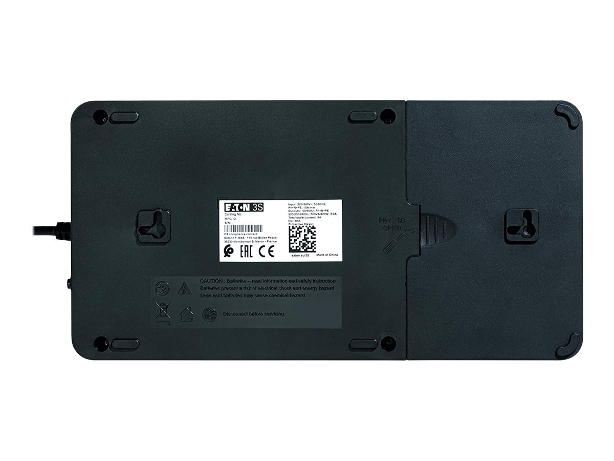 Eaton 3S 550 USV 550 VA 330 W Schwarz, Weiß