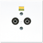 Jung LS 965-2 WW Steckdose Weiß (LS965-2WW)