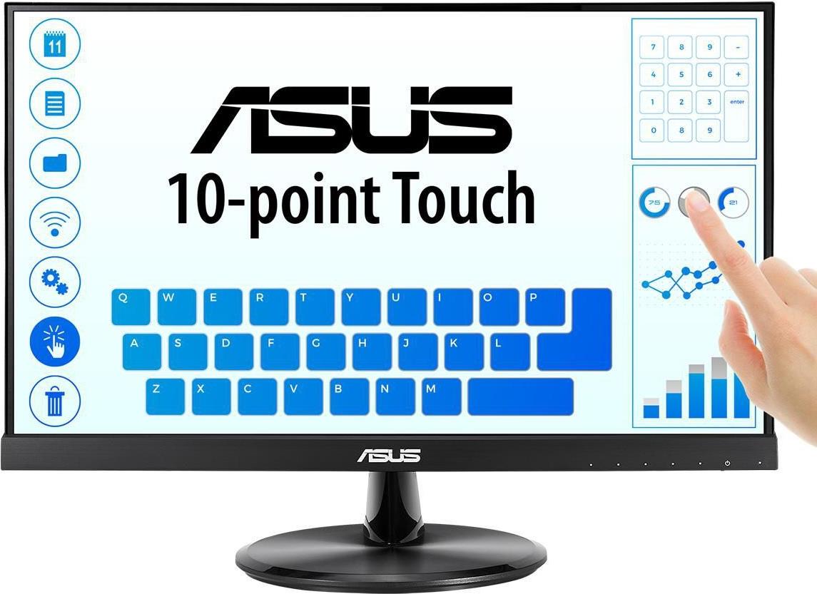 ASUS VT229H 21,5" IPS Touch Monitor 1920 x 1080 Full HD Schwarz