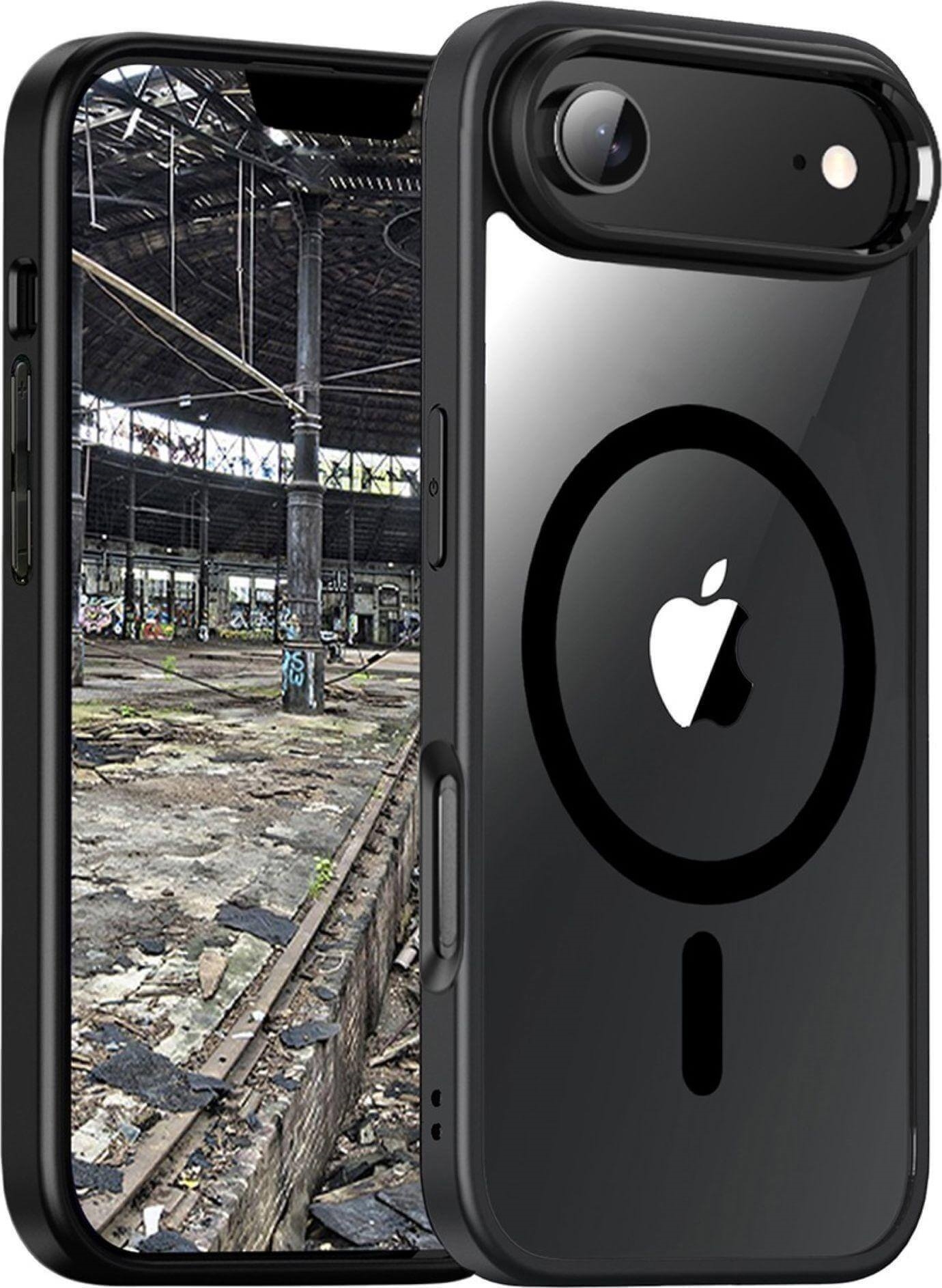 JT Berlin BackCase Pankow Hybrid MagSafe| Apple iPhone Air| schwarz/transparent| (11160)