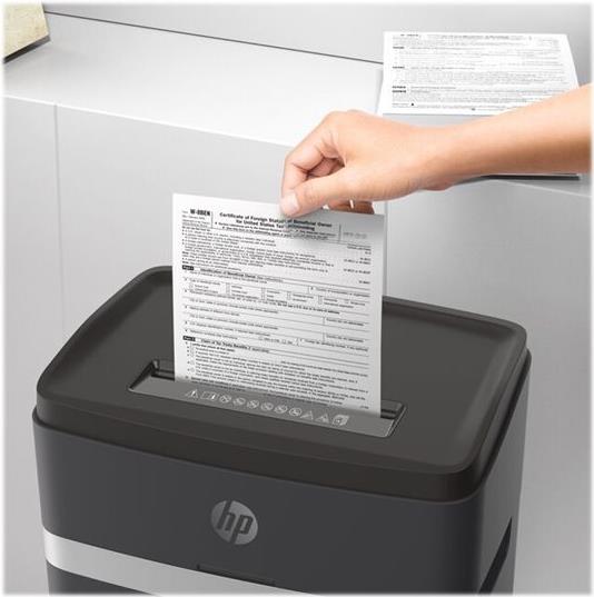 HP Pro Shredder 18CC Aktenvernichter Querschnitt 18 Blätter P-4 Schwarz