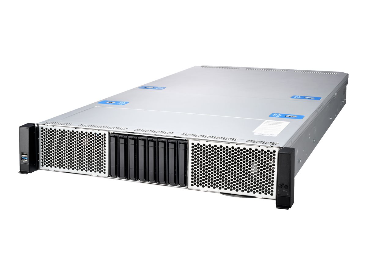 MiTAC R2520G6U2BC Rack-Server 2U Zweiweg keine CPU 8x Hot-Swap 2.5" SSD