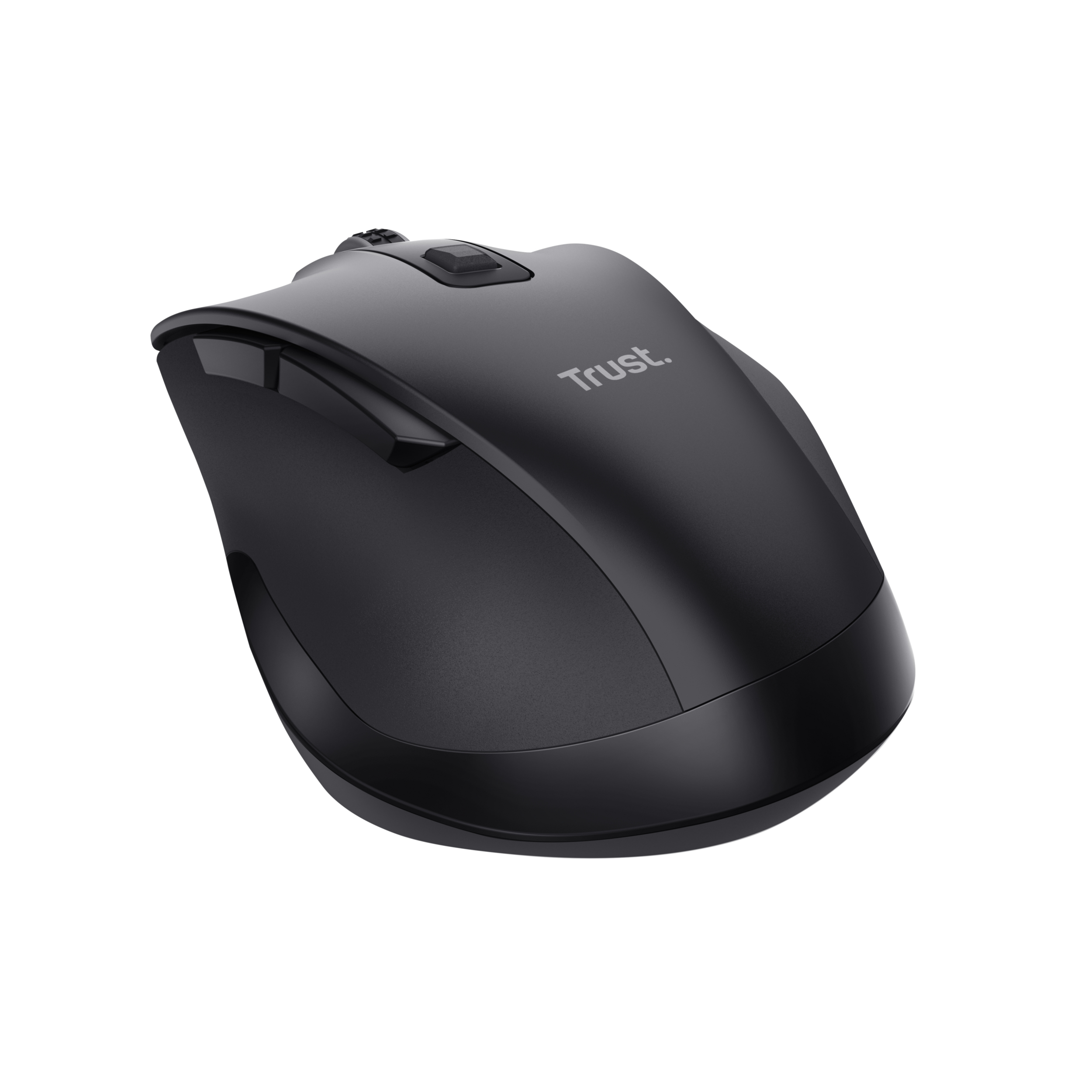 Trust Fyda Kabellose Ergonomische Maus Bluetooth 5.2 2400 DPI Schwarz