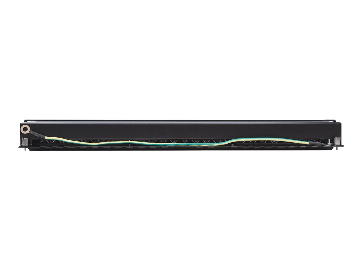 Intellinet 24-Port Cat6a Patchpanel 1U 19" Geschirmt FTP Schwarz