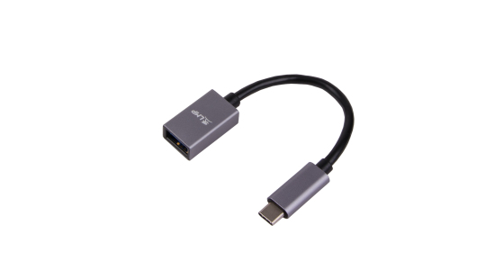 LMP 16093 USB-C auf USB-A Adapter 0,15 m Grau