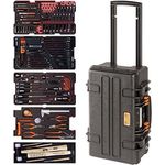 Bahco 4750RCHDW01FF3 Luftfahrtmechaniker, Elektriker, Handwerker, Heimwerker, Techniker, Universal, KFZ, Lehrlinge Werkzeugkoffer bestückt 194teilig (B x H x (4750RCHDW01FF3)