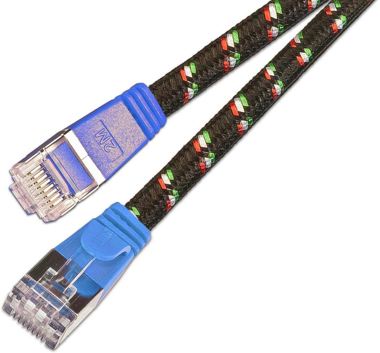 Wirewin SLIM Tough STP Cat6 Patchkabel 5 m U/FTP Blau