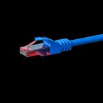 DSIT CAT6 Netzwerkkabel, U/UTP, 0,15 Meter, Blau, 100% Kupfer (DC-64-001)