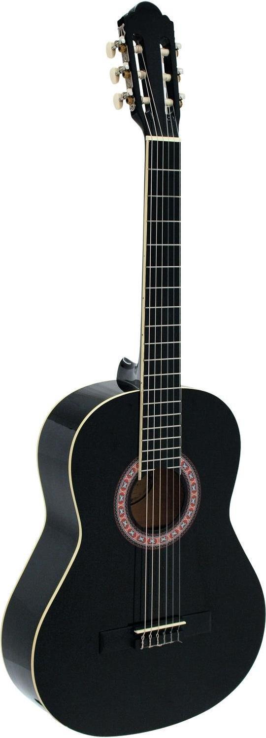DIMAVERY AC-303 Klassikgitarre, schwarz (26241006)