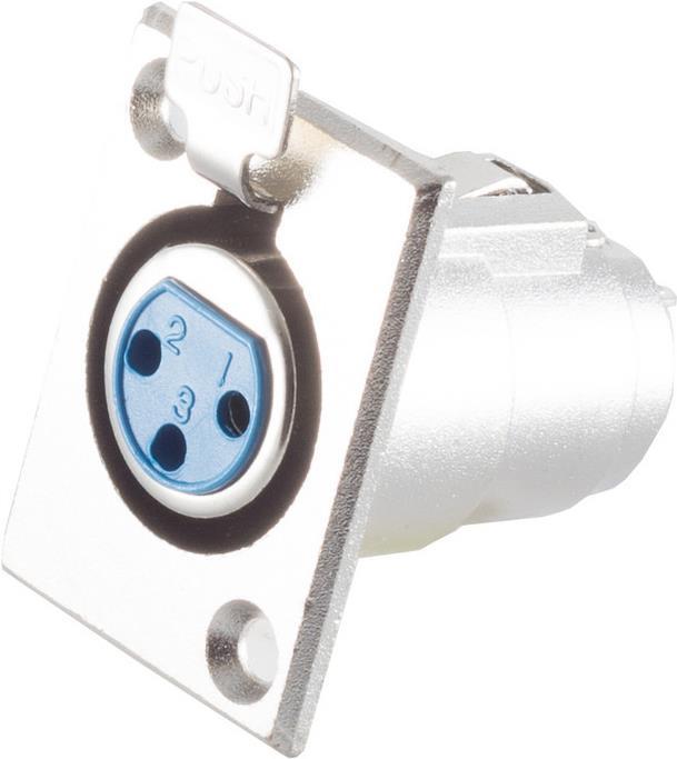 shiverpeaks ®-BASIC-S--XLR-Kupplung Flanscheinbau (BS55021)