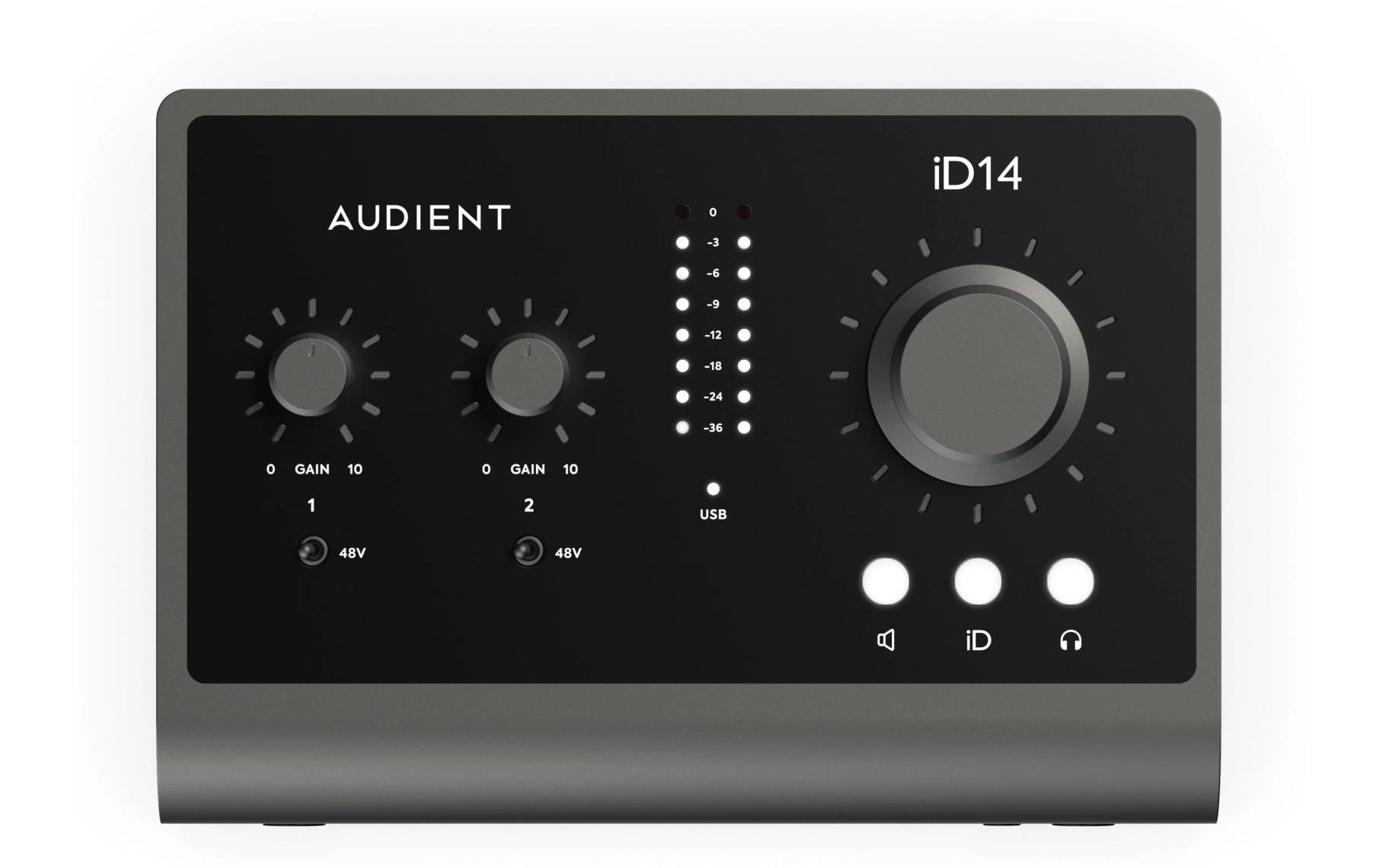 Audient iD14 MKII Audio Interface Schwarz