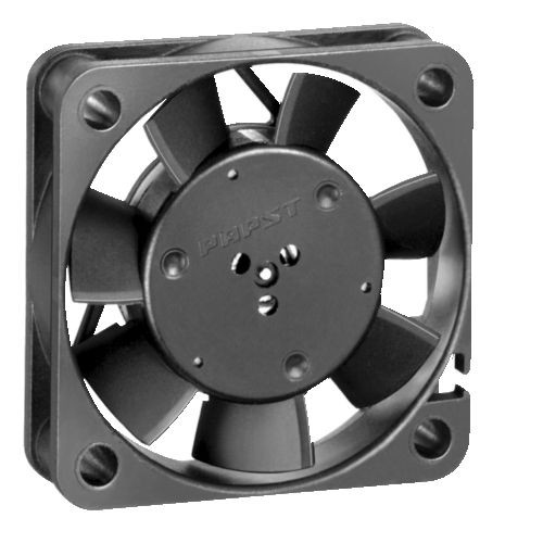 ebm-papst 414F Axiallüfter 24 V 9 m³/h 40 x 40 x 10 mm Schwarz