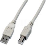Wirewin USB A-B MM 5.0 GR USB Kabel 5 m USB 2.0 USB B Grau (USB A-B MM 5.0 GR)