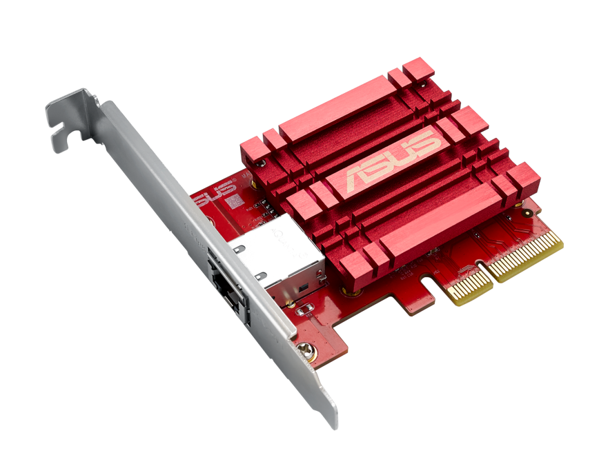 ASUS XG-C100C V2 LAN Adapter - 10 Gbit/s LAN, RJ45, PCIe, abwärtskompatibel (90IG0760-MO0B00)